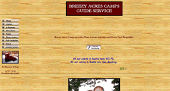 Desktop Screenshot of breezyacrescamps.com